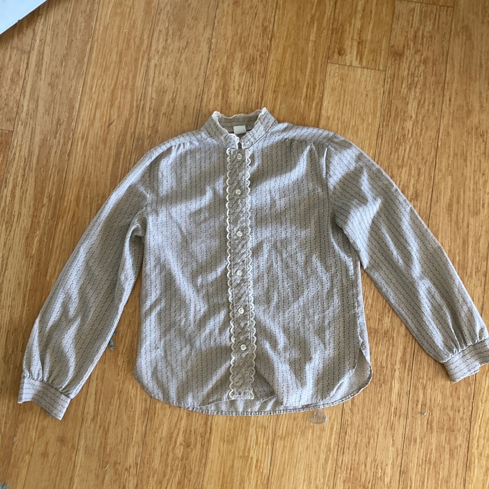 Vintage 80s button-down shirt